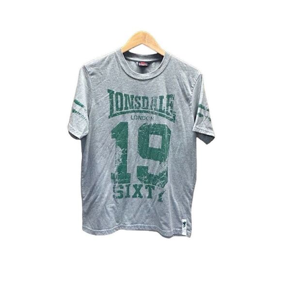 Lonsdale London 1960 Size Large (L) Grey T-Shirt Boxing - Picture 1 of 6